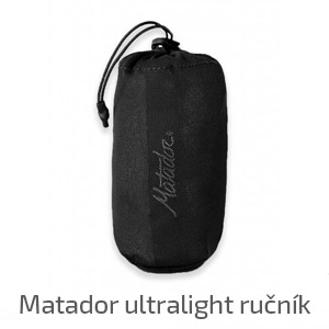 Matador ultralight rychleschnoucí ručník z nanovlákna